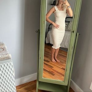 NWT Petal & Pup Axara Midi Dress in Apricot Sz 2